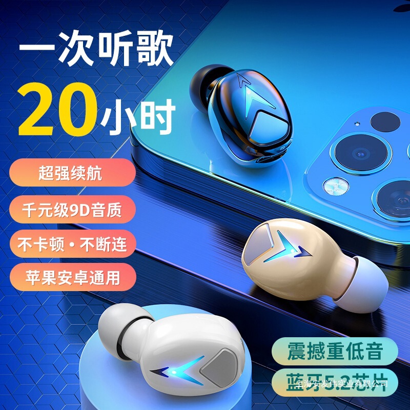 New Mini Touch Bluetooth Earphones for Gaming, Music, Single/Dual Ear, Low Latency for Gaming, Listening to Music, Sports, Running