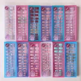 甲片/穿戴甲;纸盒;其他美甲产品