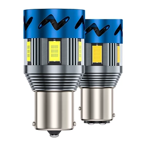 Avtomobil LED dönmə siqnalı və arxa işıq 1156-3570-5, yüksək lümen 24W əyləc işığı 1157