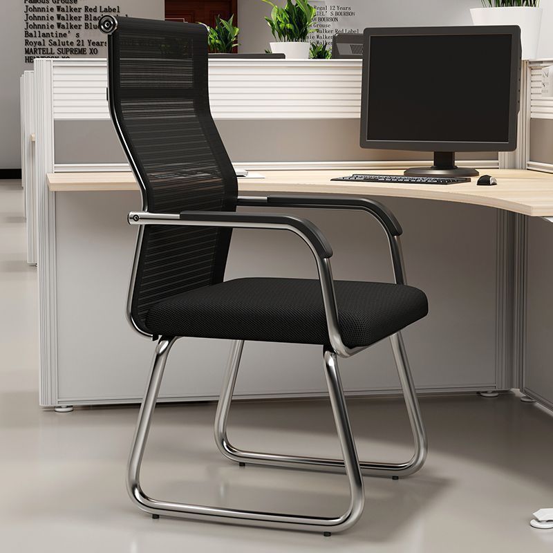 Office Chair Sedentary Conference Room Employee Seat Dormitory Desk Stool Backrest Comfortable Computer Chair Home