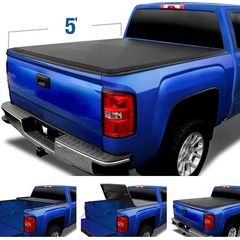 ソフト三つ折りhiluxトランクカバーvigoピックアップトラックトランクカバーハイドラックストランクカバー车バケットカバー
