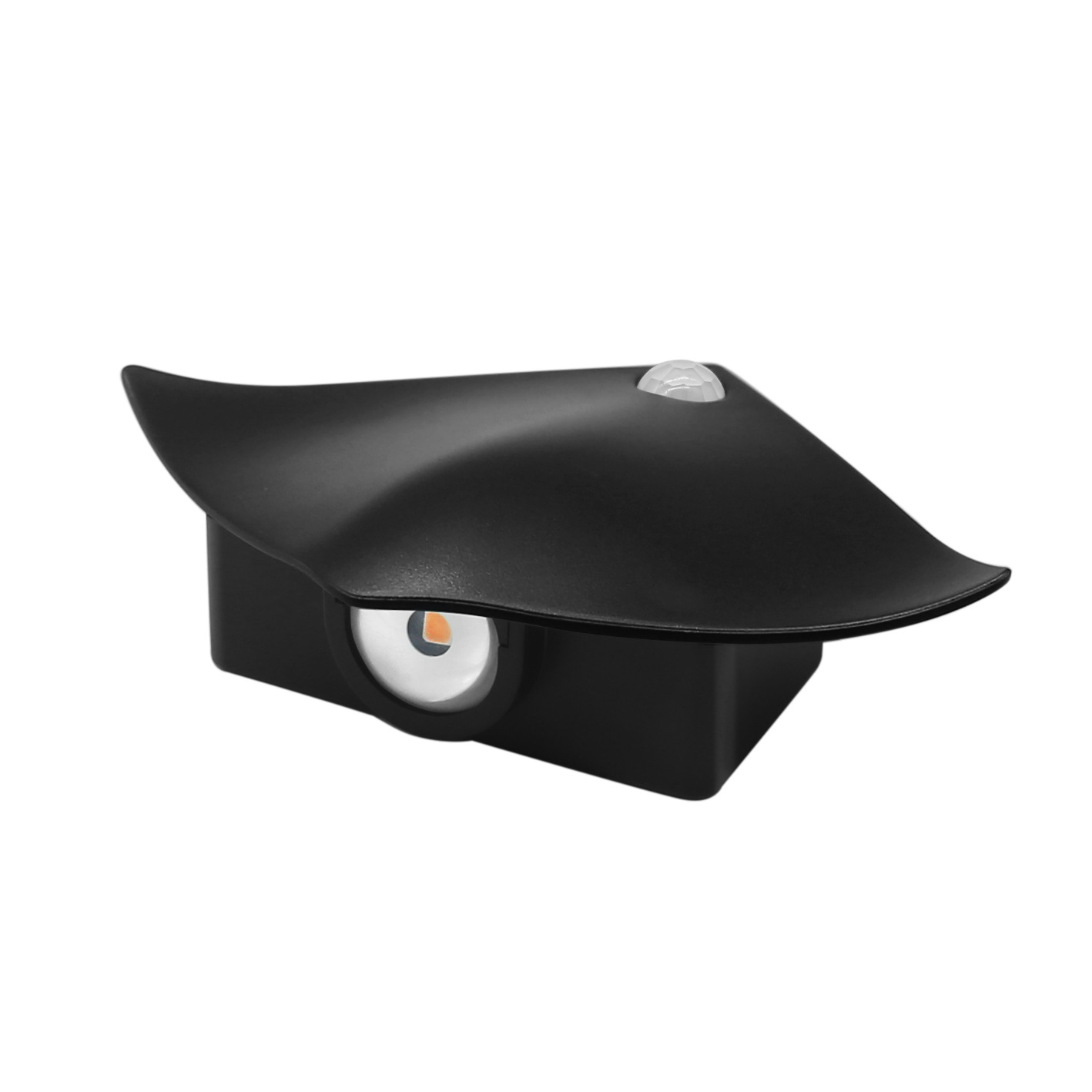 Lámpara de sensor de cuerpo humano transfronterizo, dormitorio, escalera, sala de estar, lámpara de pared, armario de ropa, foco de puerta de pez mágico, batería recargable, luz nocturna