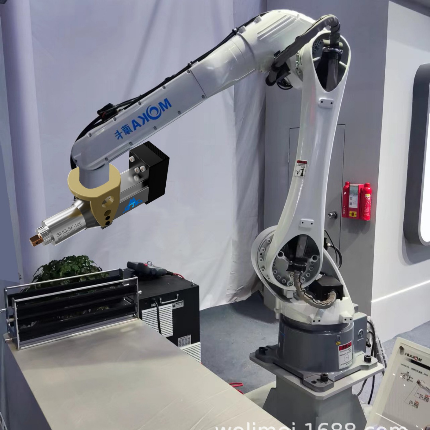 固定式拧紧轴 拧紧设备 拧紧枪 流水线  机械臂 机器人