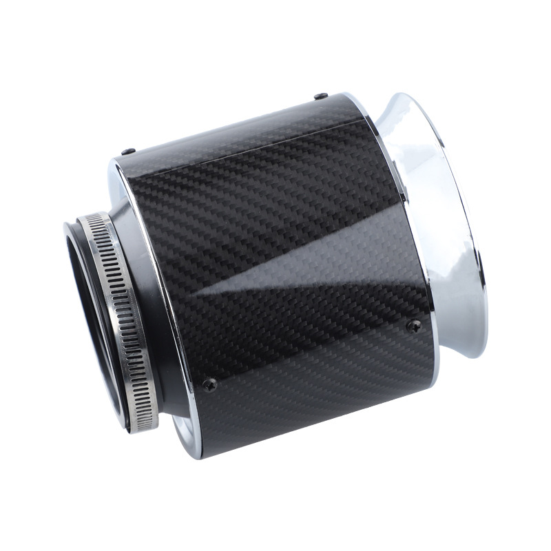 Car modified intake air filter modified carbon fiber winter mushroom head high flow air filter mushroom head air filter