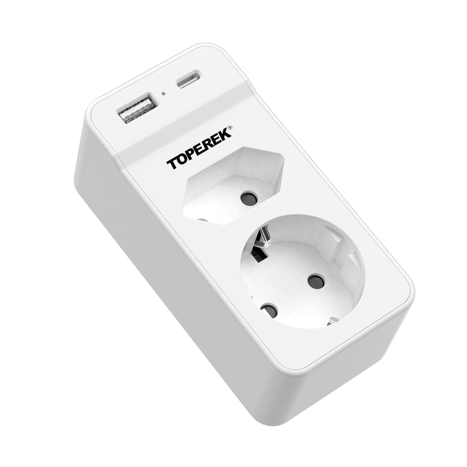 Spina da muro, adattatore, presa di ricarica specifica per l'Europa, presa di espansione standard europea_voghion.com