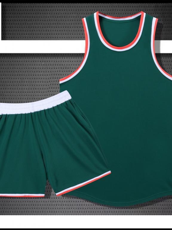 Nuevo al por mayor ropa de baloncesto de secado rápido para adultos estudiantes entrenamiento chaleco de ropa de baloncesto de niños y niñas set 241