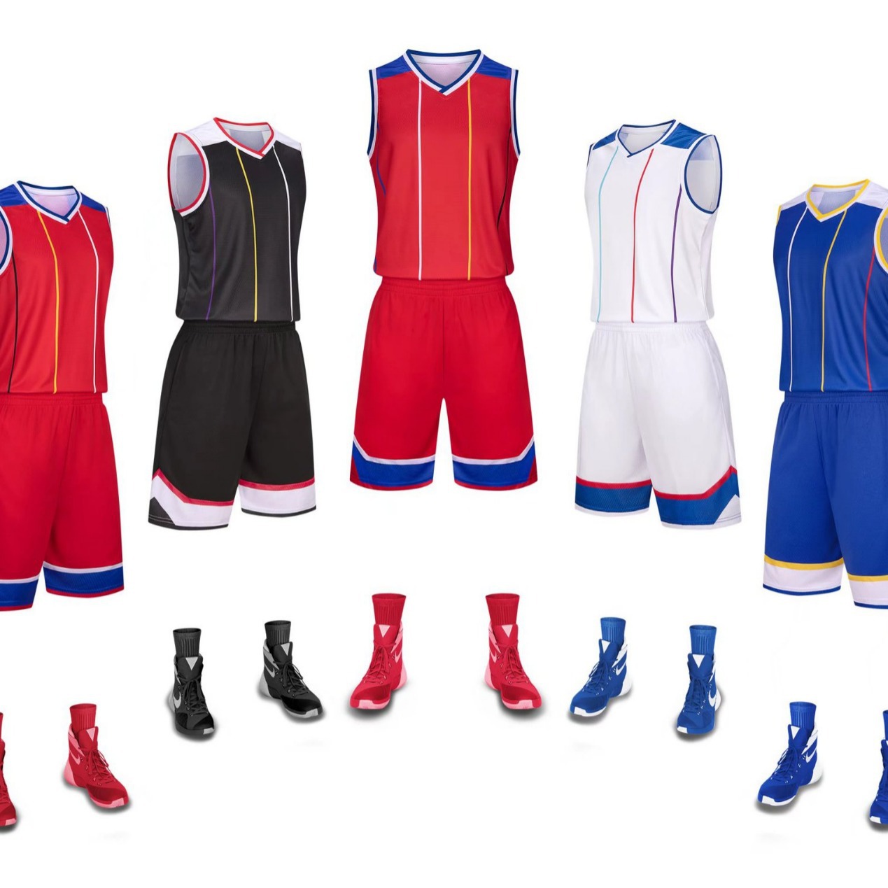 CW1007CUBA play middle school student American adult sweat-absorbent breathable quick-drying basketball uniform training competition vest suit