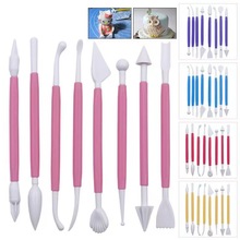 粘土工具8件套装泥塑雕刻刀手工diy翻糖造型工具陶艺雕刻工具套装