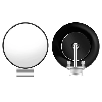Large field of view rear view auxiliary mirror — angle auxiliary mirror