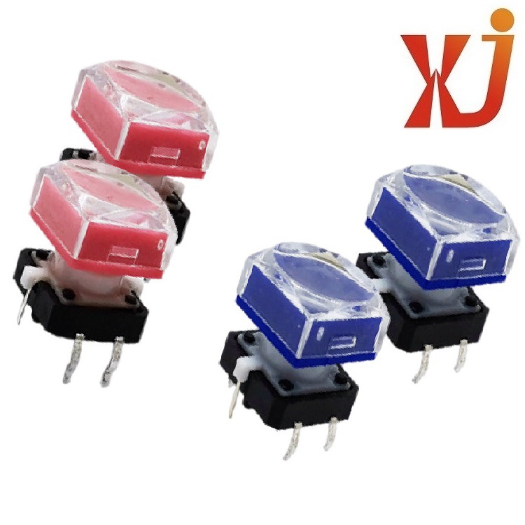 销售家电电器设备按钮开关 带灯开关  游戏机按钮开关  轻触开关