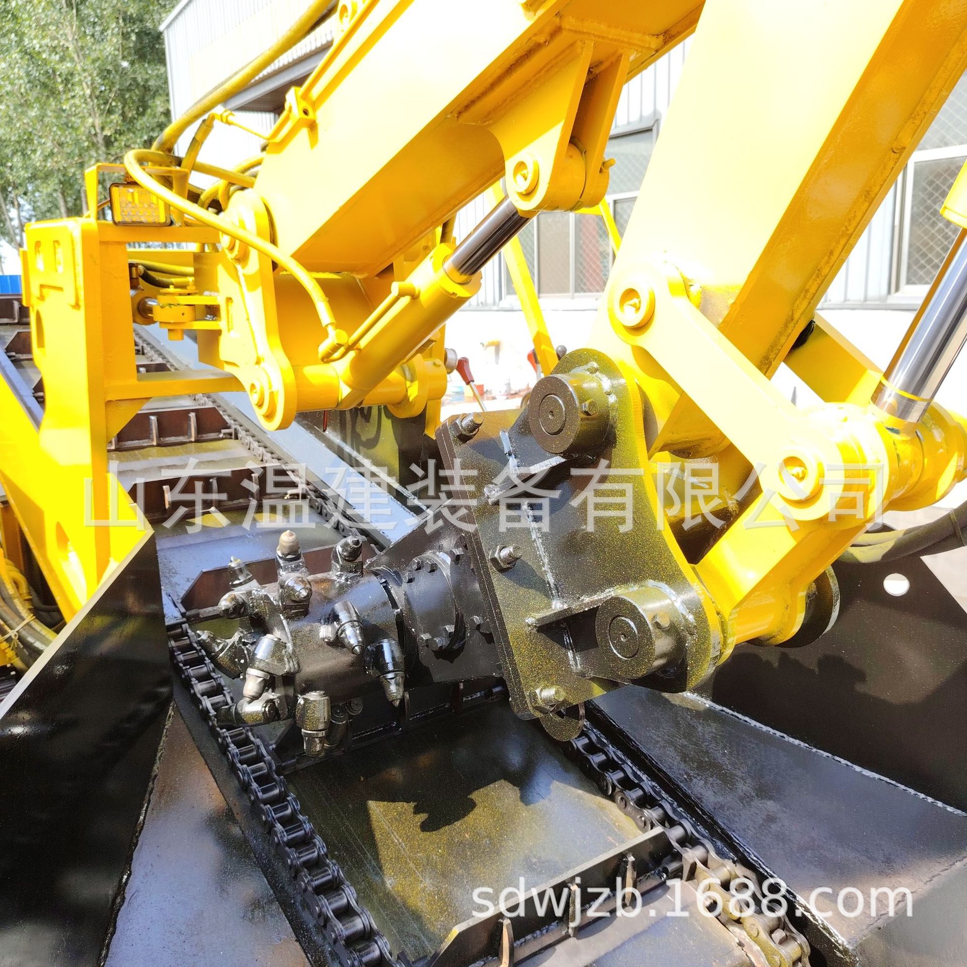 温建矿用隧道掘进铣挖机挖掘机安装铣刨头 横向纵向液压铣挖头