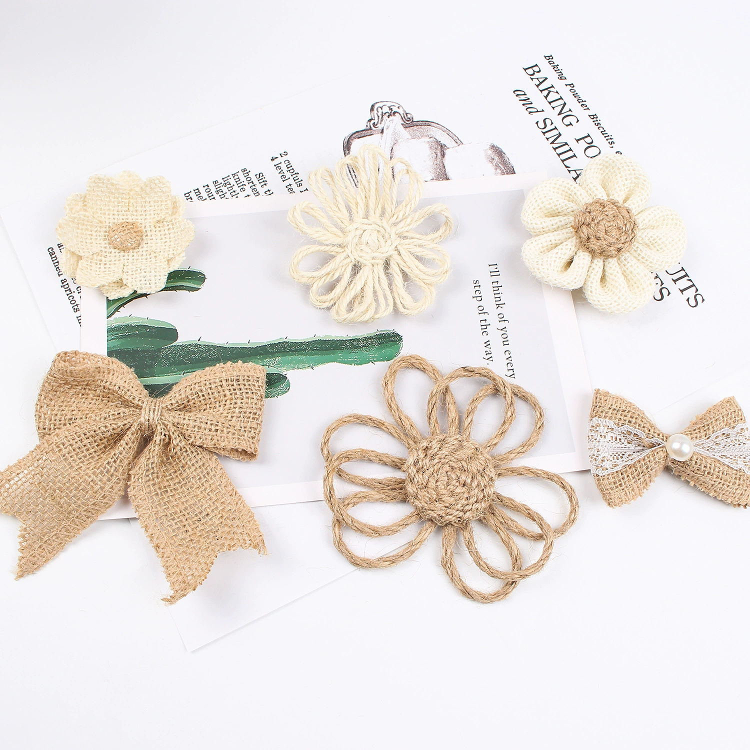 Граница границ горячий продажа льняные цветы handmade льняной розы цветы шляпа льняной цветочные аксессуары искусственные цветы