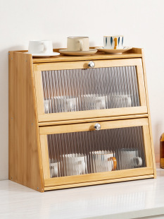 Cup Rack Storage Rack for Glass Dust-Proof Storage Accessible Luxury Tea Cup Office Living Room Kitchen Desktop Storage Box