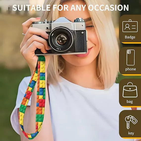 涤纶手腕带挂脖钥匙扣挂绳腕带手环便携手机挂绳相机防摔绳钥匙绳