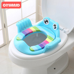 Children's toilet seat, baby potty seat, child toilet cushion, infant sit-in toilet, soft toilet seat, portable potty