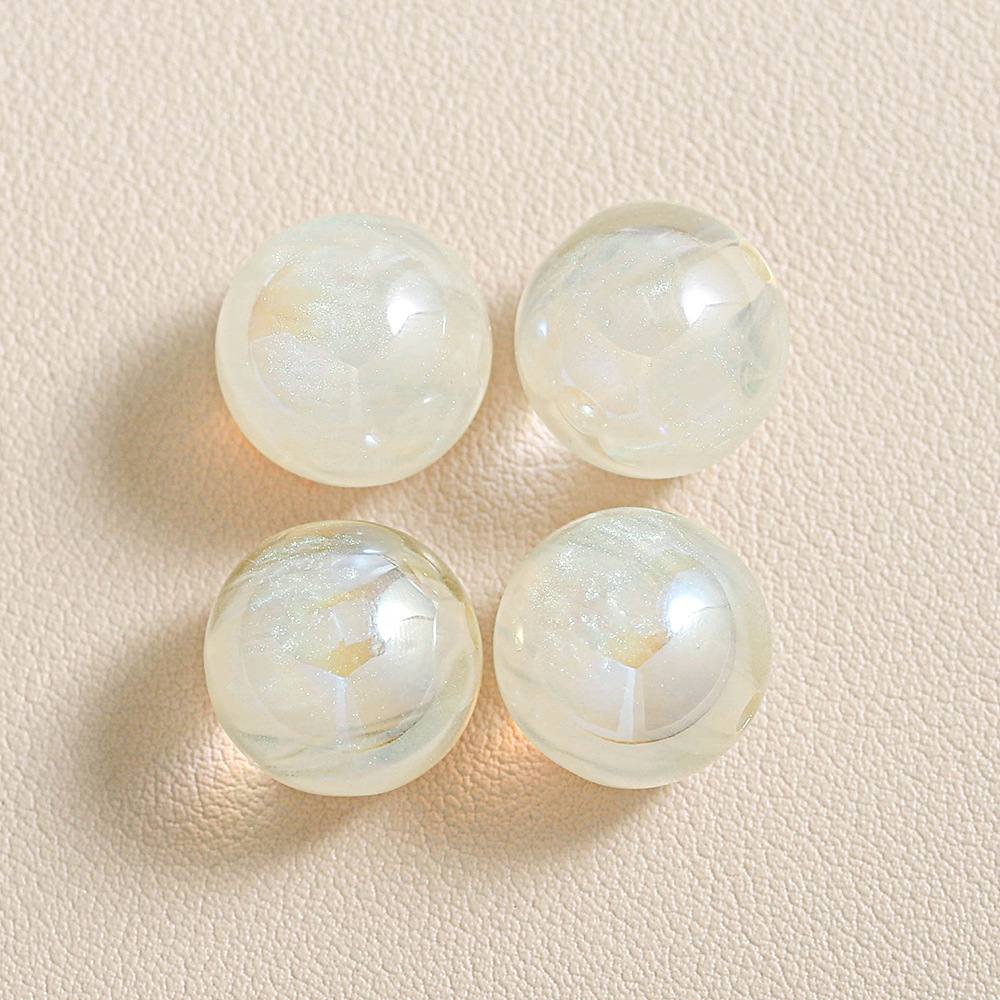 [20 - 30 paquetes] polvo interstellar pastel esferas de cuentas diy cadenas de llaveras de teléfonos móviles granel de cuentas