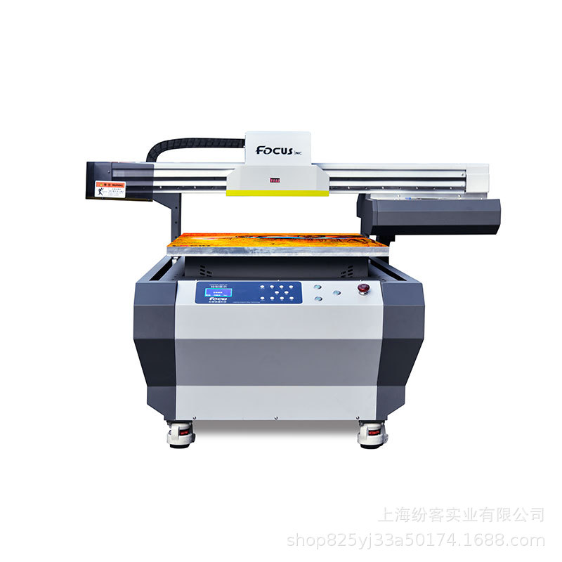 6090 大尺寸工业级uv打印机3头打印机亚克力玻璃金属塑料陶瓷