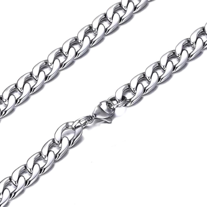 Silver Bracelet Men, Mens Bracelet 10mm Heavy Link Chain, Thick Silver Bracelet - Mens Jewelry, Silver Bracelet Chains - by Twistedpendant