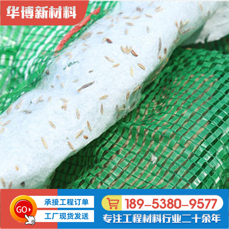 绿色植生网袋 公路铁路用植草袋 河道边坡治理山体绿化固土植生袋