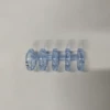 Light blue 5 hole ring