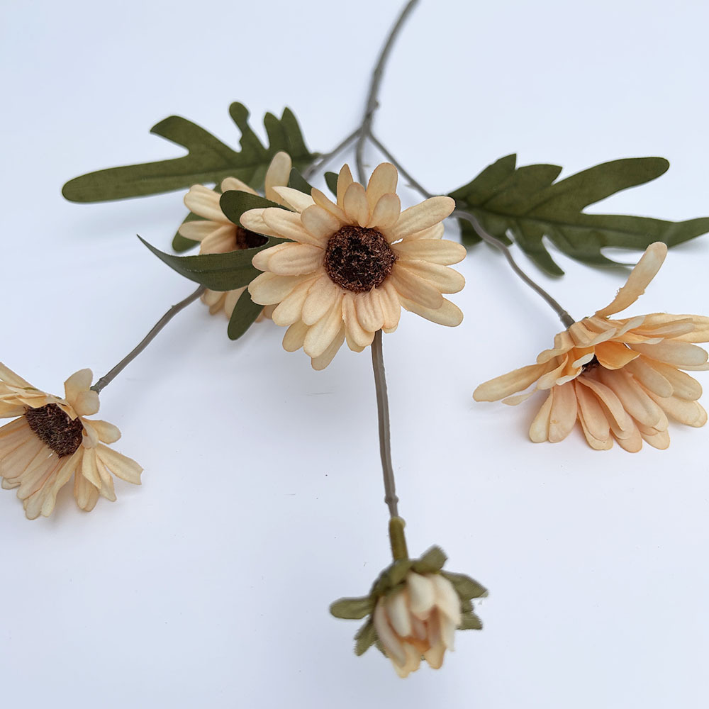 Flores de crisantemo artificiales para boda y decoración_voghion.com