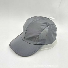 Yunxin 夏屋外速乾性ひさしキャップ男性と女性のためのカジュアルスポーツ日焼け止めサンハット刺繍薄いソフトトップ通気性