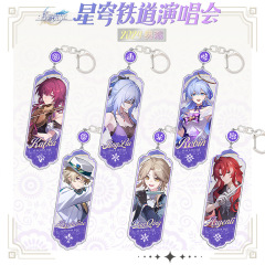 2024年コンサート「知更鳥」砂金周辺グッズ アクリルキーホルダー 屋台小物 卸売 クリエイティブペンダント