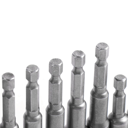 Strong Magnetic Tailstock Sleeve, Tailstock Nut Sleeve, Hex Strong Magnetic Screw Head Bit Holder, Multi-Purpose Gun Drill Chuck