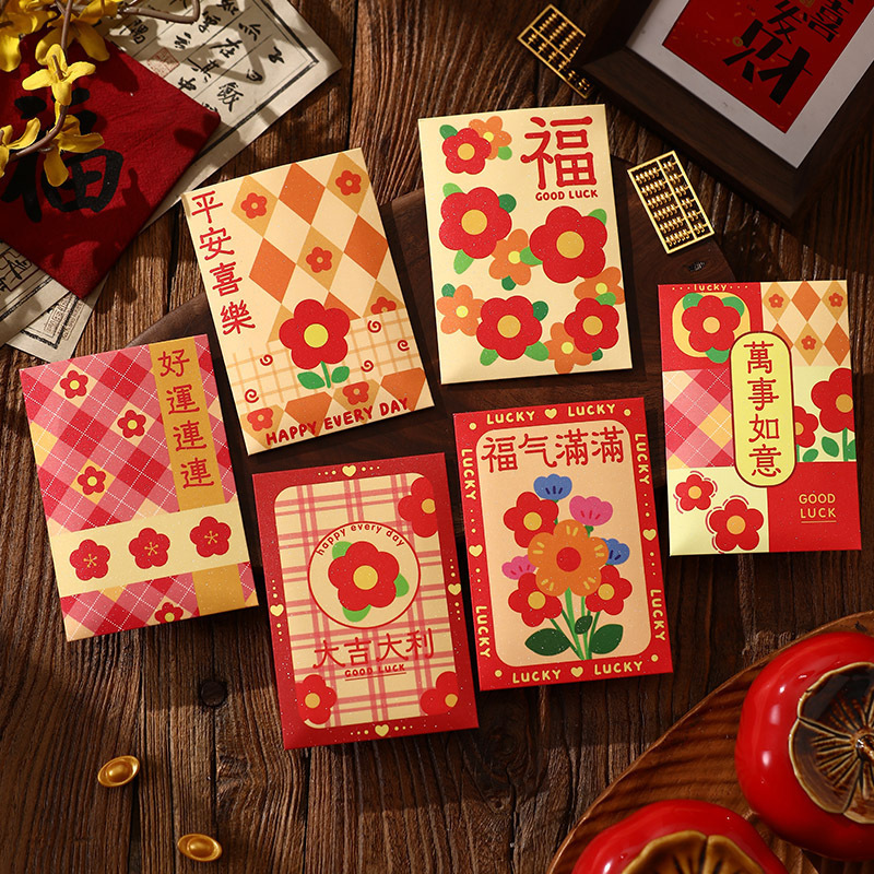 2026新款新年马年红包袋春节过年压岁千元加厚创意卡通利是封包|undefined