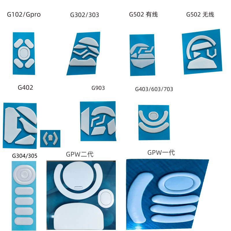 Firewire Конкурентоспособная износостойкая наклейка на ногу мыши Logitech GPW поколения II Защитная от пота боковая наклейка Shit King G502 Скользящая наклейка