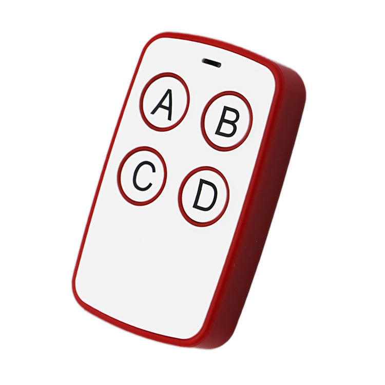 跨境新款无线遥控器四键电动门卷帘门通用拷贝遥控器对拷贝433