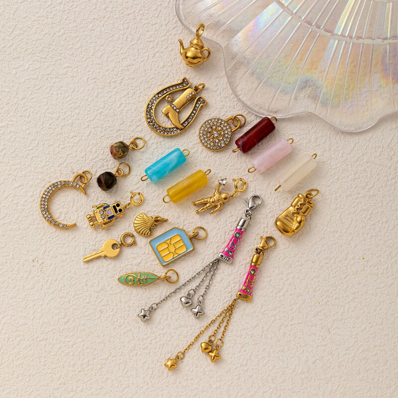 European and American Cross-Border Fashion Trendy New Ceramic Astronaut Moon Fist Ring DIY Jewelry Accessories Gold-Plated Color-Preserving European and American Cross-Border Fashion Trendy New Ceramic Astronaut Moon Fist Ring DIY Jewelry Accessories Gold-Plated Color-Preserving