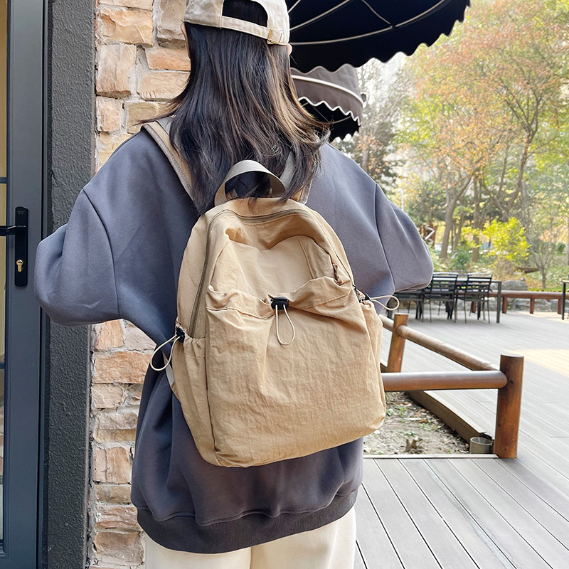 Fábrica directa nueva moda versátil mochila de alta capacidad de moda mochila de viaje casual simple mochila de estudiantes