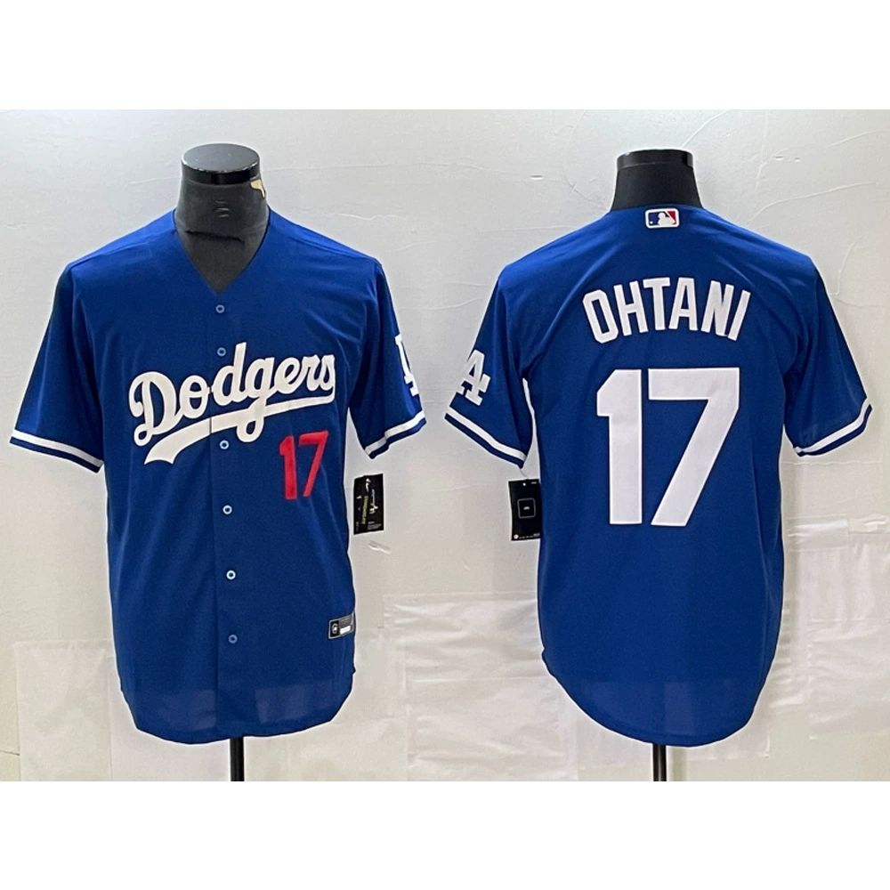  MLB Dodgers Jersey 5#Freeman 17#Ohtani Shohei Otani embroidered baseball uniform