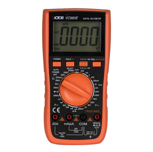 Victory VC9808 digital multimeter digital multimeter frequency temperature inductance digital display meter