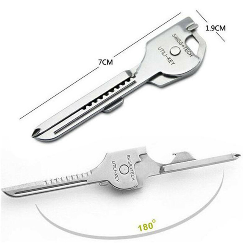 Travel universal keychain, pocket knife