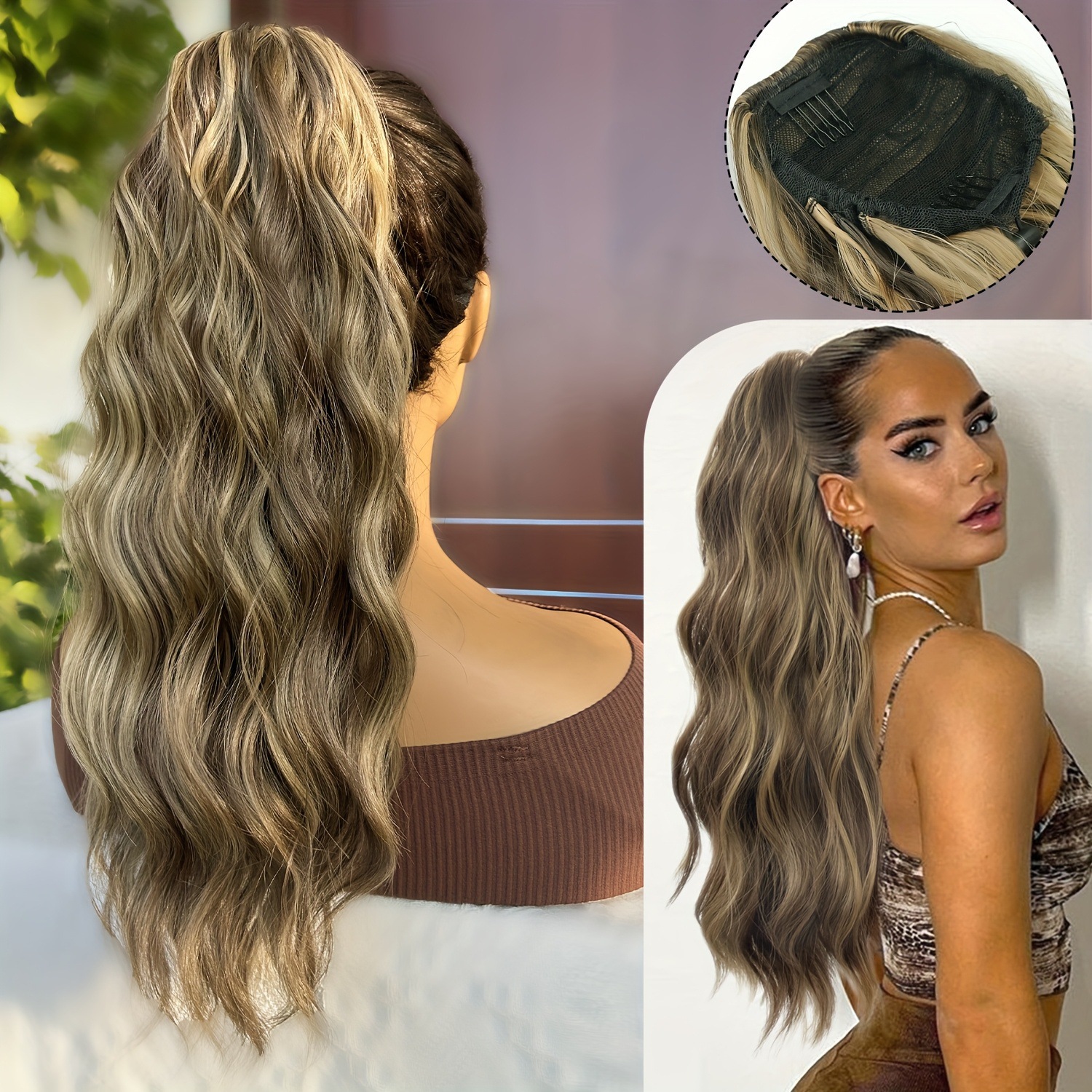 Comercio exterior cuerda de extracción de agua corrugada cola de caballo