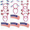 Sticker, headband, glasses, decorations, USA