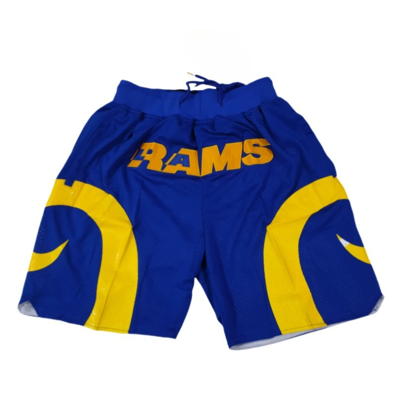 Шорты (JD) в стиле MLB/NFL, с вышитыми логотипами, лёгкие и дышащие, S–XXL