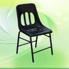 厂家直供防静电靠背塑料椅工厂车间流水线工作椅四脚加固凳