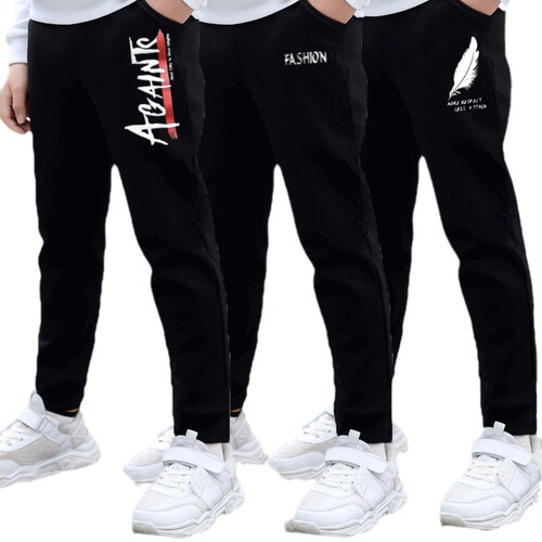 Children's pants for both boys and girls, summer and spring thin elastic pants, mosquito-proof leisure pants for boys and girls.
