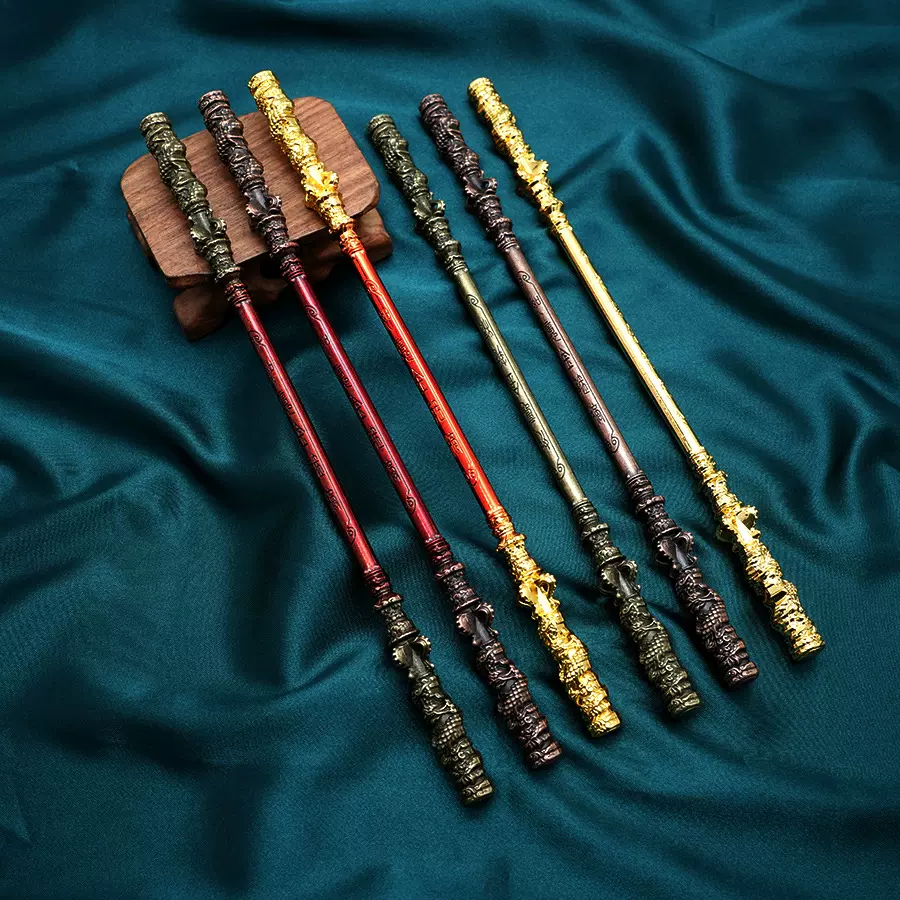 黑神话悟空游戏周边齐天大圣如意金箍棒金属工艺品儿童玩具摆件