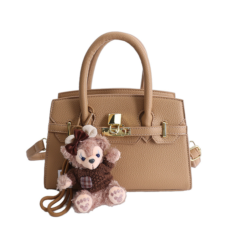 Bolso para mujeres 2026 nuevo estilo de alto nivel lichi estampado bolso de platino portátil de alto nivel de moda versátil bolso de hombro inclinado