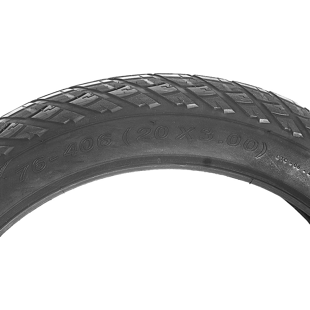 Cst正新自転車タイヤ20インチスノービーチカー76-406 20x3.0滑り止め耐摩耗タイヤ