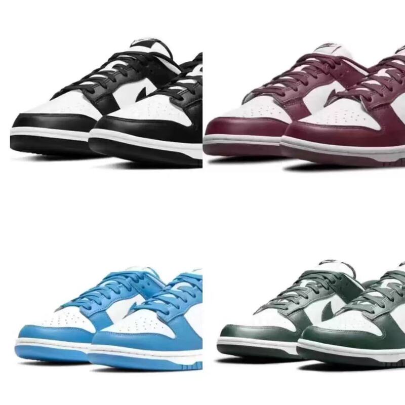 Putian Shoes Cross-Border Dunk Sneakers Men's Sb Casual Shoes Women's Sports Shoes Black and White Panda Green Apple Shadow Gray Trendy Shoes
