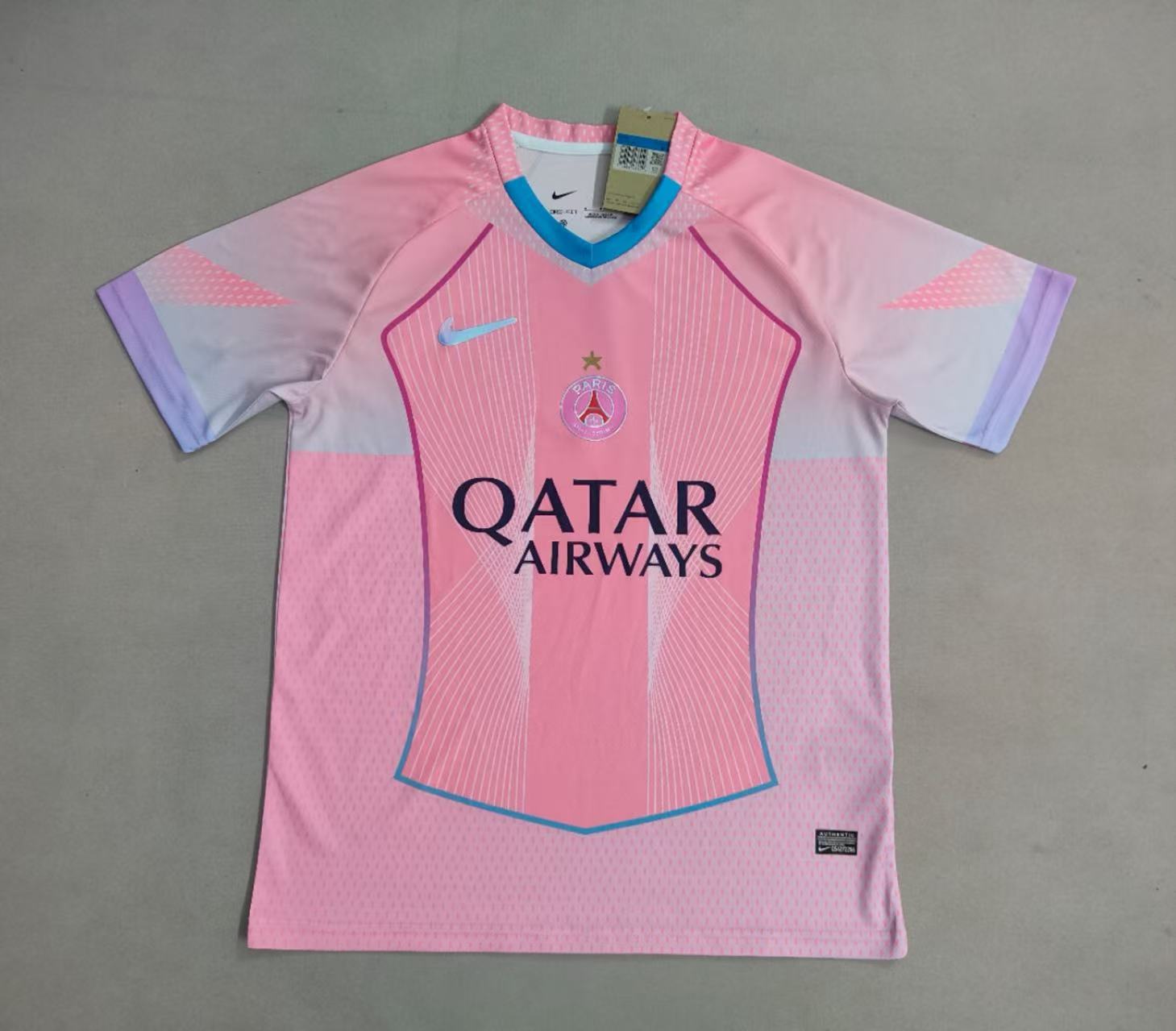Nike x Paris Saint-Germain 2025/26 Pink Special Edition Jersey Pink