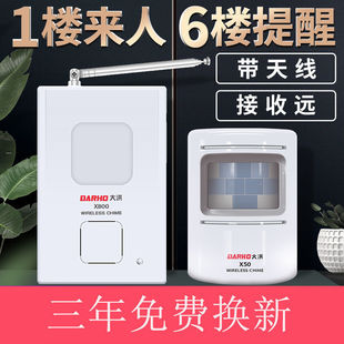 Welcome to the store door doorbell sensor door split shop welcome remote alarm