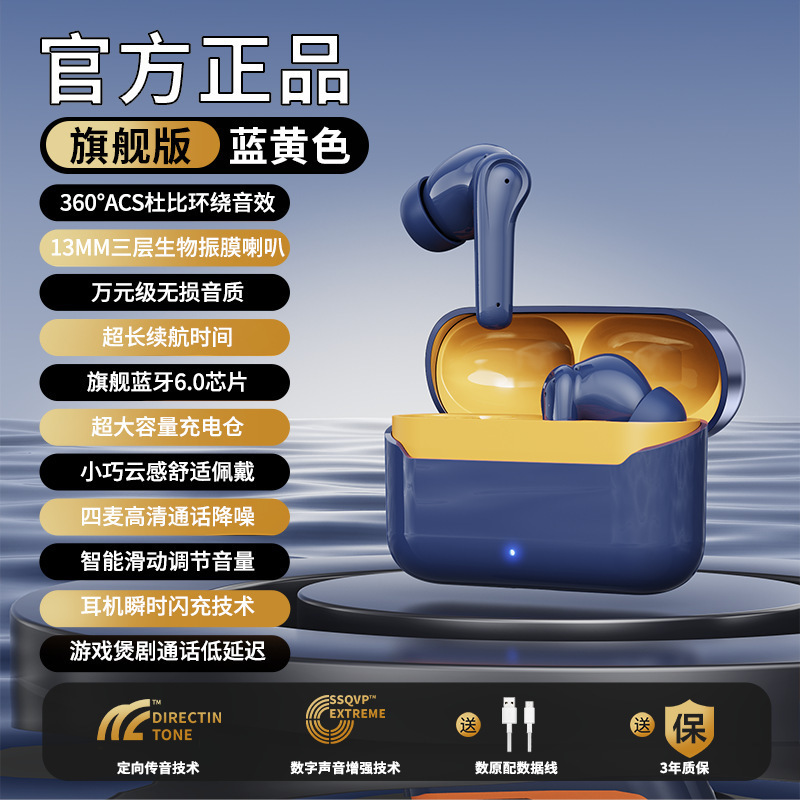 クロスボーダー bt16 Bluetooth ヘッドセット TWS 完全ワイヤレス Bluetooth インイヤーイヤフォン タイプ C インターフェイス高品質ヘッドフォン|undefined
