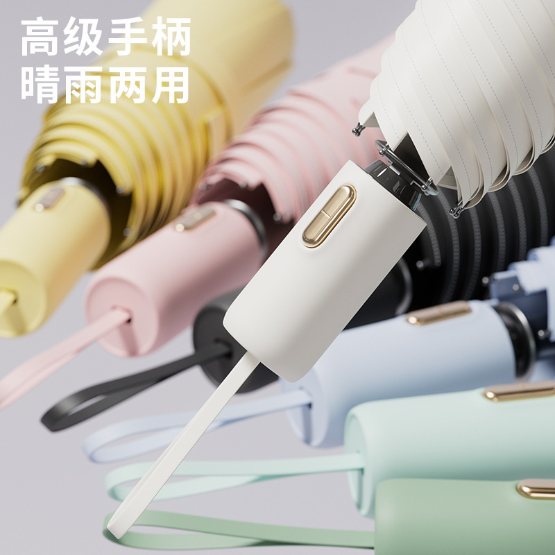 高颜值自动遮阳伞双人加大加厚加固抗风折叠雨伞太阳伞晴雨两用伞|undefined