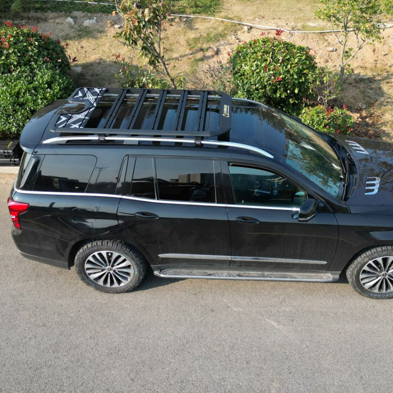 Beijing Bj90 Roof Rack, Roof Box, Ladder, Mountain Climbing, Original Outdoor Off-Road Vehicle Modified Roof Platform